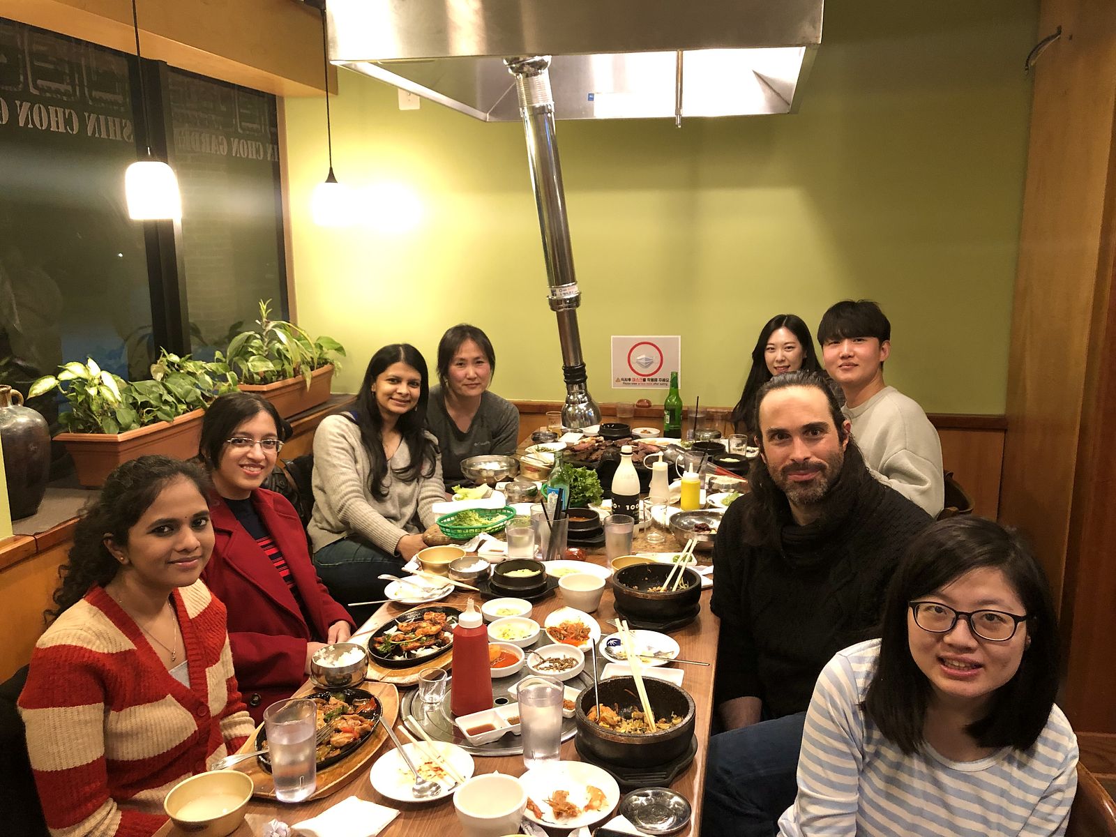 Annual lab party
